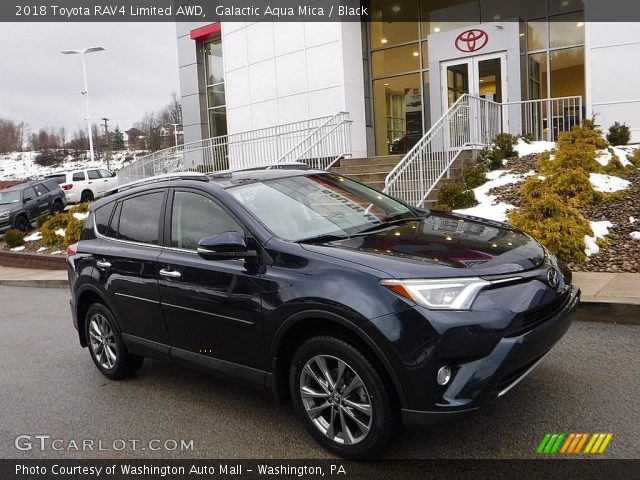 2018 Toyota RAV4 Limited AWD in Galactic Aqua Mica