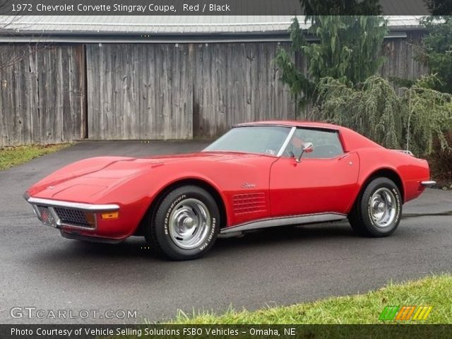 1972 Chevrolet Corvette Stingray Coupe in Red