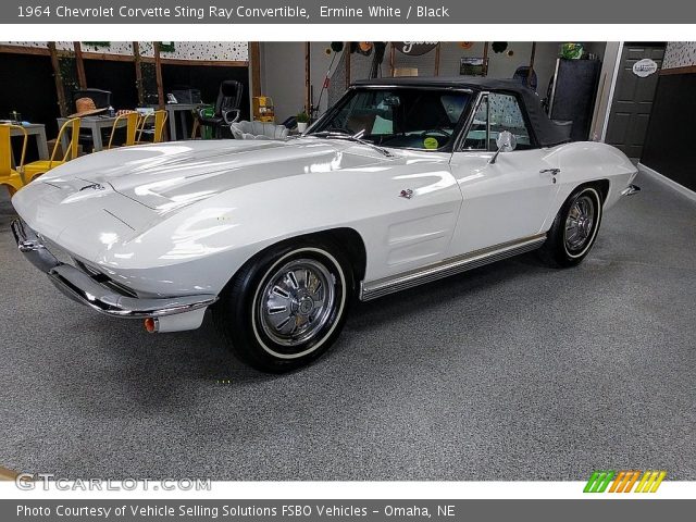 1964 Chevrolet Corvette Sting Ray Convertible in Ermine White