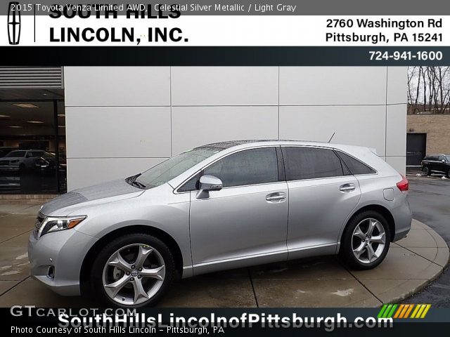 2015 Toyota Venza Limited AWD in Celestial Silver Metallic