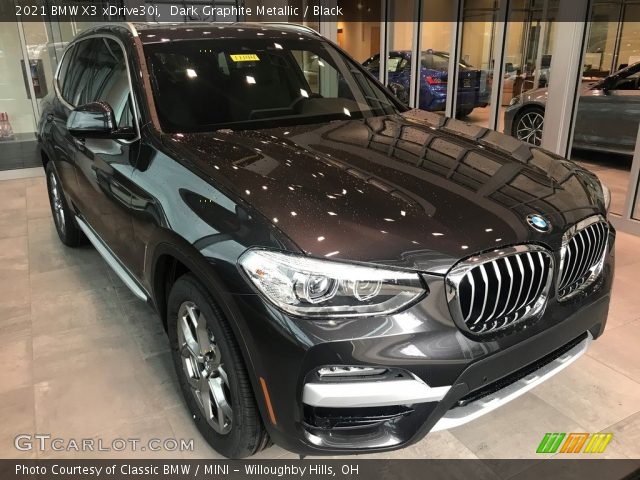 2021 BMW X3 xDrive30i in Dark Graphite Metallic