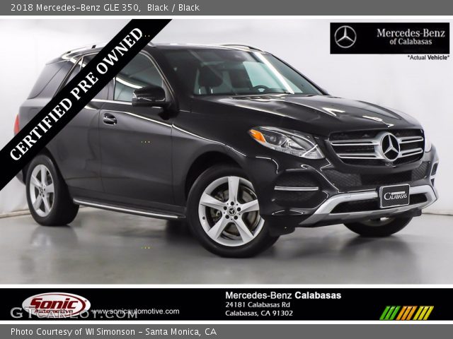 2018 Mercedes-Benz GLE 350 in Black