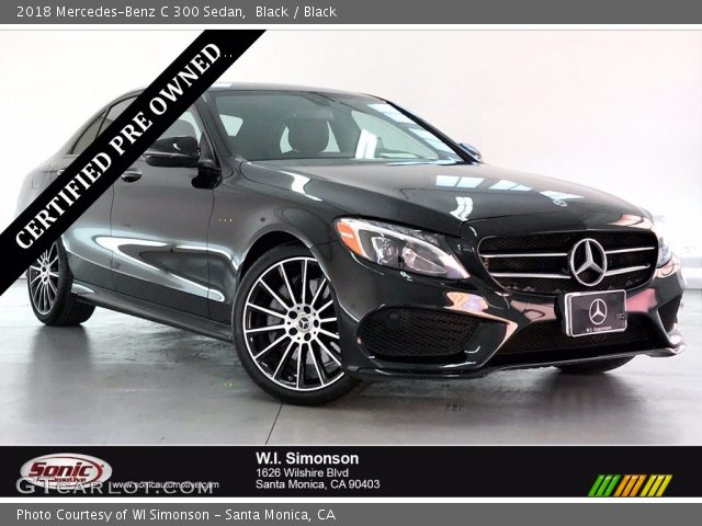 2018 Mercedes-Benz C 300 Sedan in Black