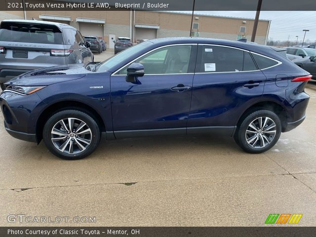 2021 Toyota Venza Hybrid LE AWD in Blueprint