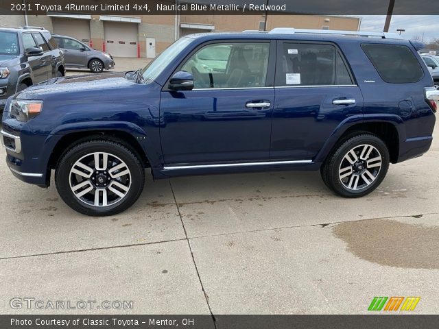 2021 Toyota 4Runner Limited 4x4 in Nautical Blue Metallic