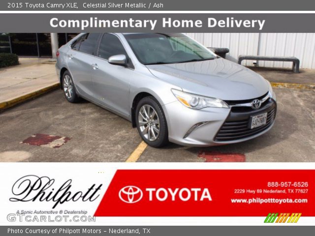2015 Toyota Camry XLE in Celestial Silver Metallic