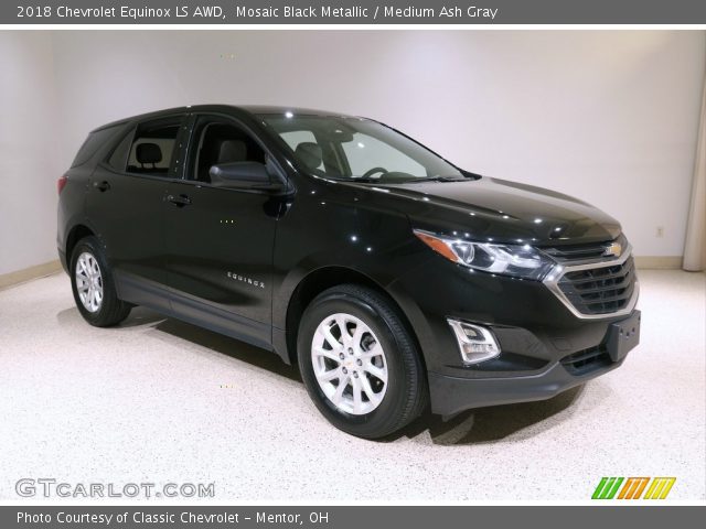 2018 Chevrolet Equinox LS AWD in Mosaic Black Metallic