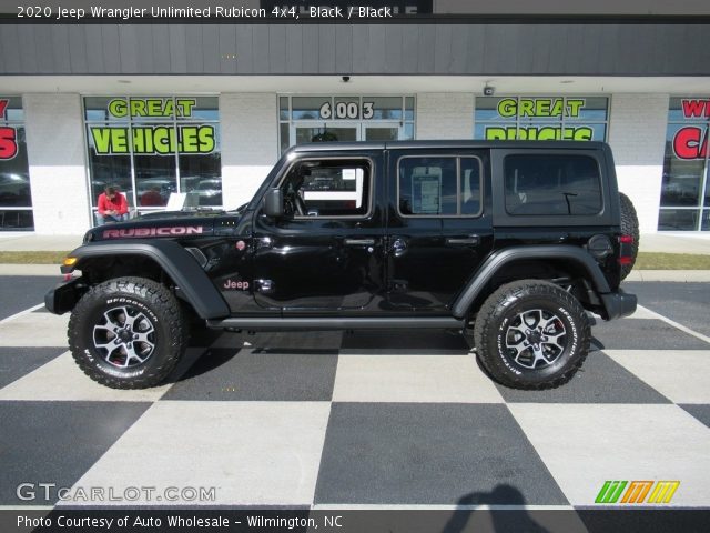 2020 Jeep Wrangler Unlimited Rubicon 4x4 in Black