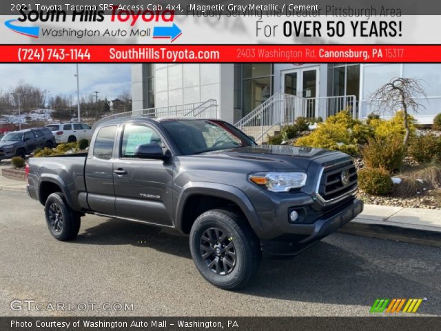 2021 Toyota Tacoma SR5 Access Cab 4x4 in Magnetic Gray Metallic
