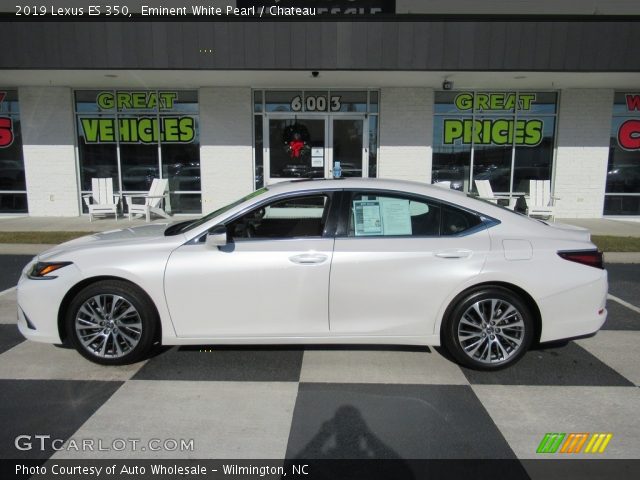 2019 Lexus ES 350 in Eminent White Pearl