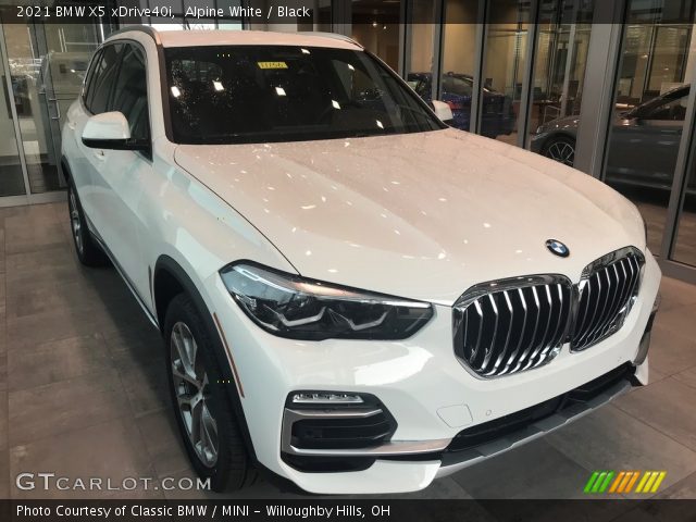 2021 BMW X5 xDrive40i in Alpine White