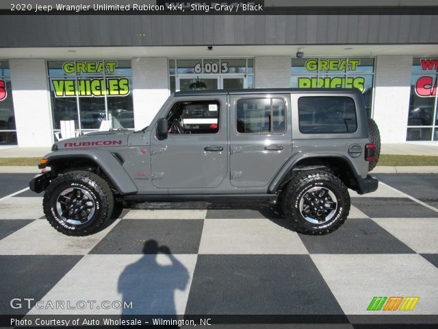 2020 Jeep Wrangler Unlimited Rubicon 4x4 in Sting-Gray