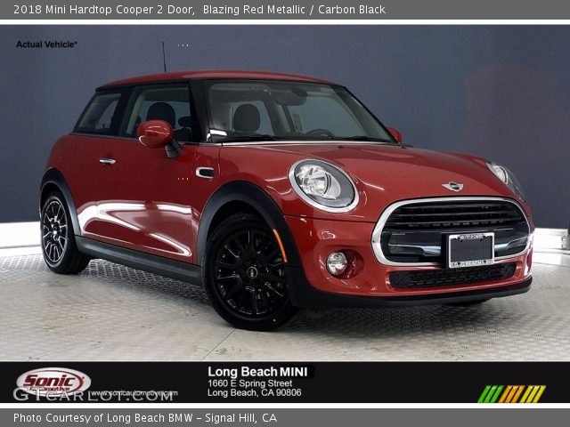 2018 Mini Hardtop Cooper 2 Door in Blazing Red Metallic