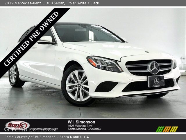 2019 Mercedes-Benz C 300 Sedan in Polar White