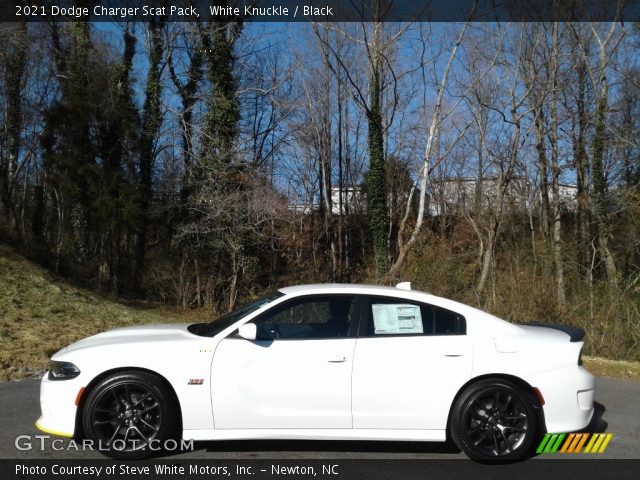 2021 Dodge Charger Scat Pack in White Knuckle