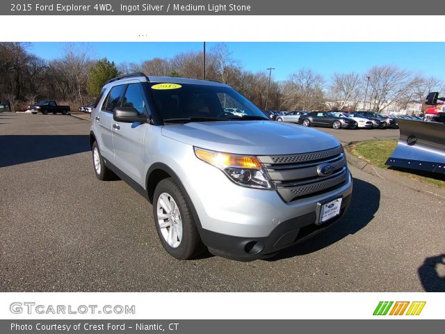 2015 Ford Explorer 4WD in Ingot Silver