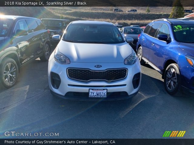 2018 Kia Sportage LX in Sparkling Silver