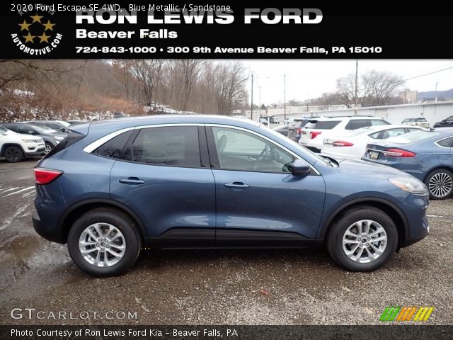 2020 Ford Escape SE 4WD in Blue Metallic