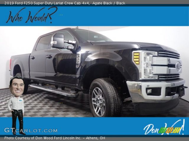 2019 Ford F250 Super Duty Lariat Crew Cab 4x4 in Agate Black