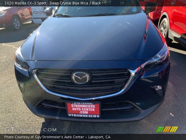 2020 Mazda CX-3 Sport in Deep Crystal Blue Mica