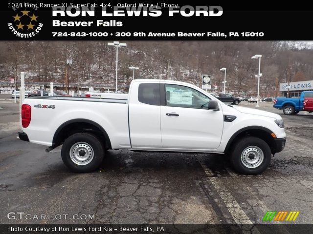 2021 Ford Ranger XL SuperCab 4x4 in Oxford White