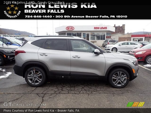 2021 Kia Seltos S AWD in Gravity Gray