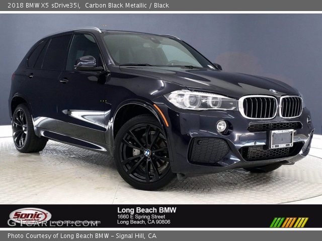 2018 BMW X5 sDrive35i in Carbon Black Metallic