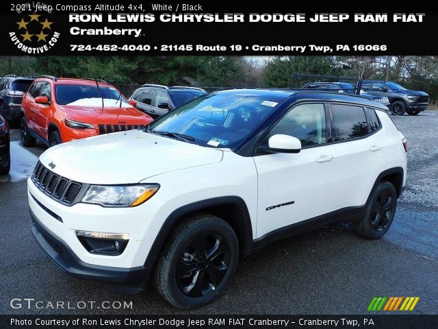 2021 Jeep Compass Altitude 4x4 in White