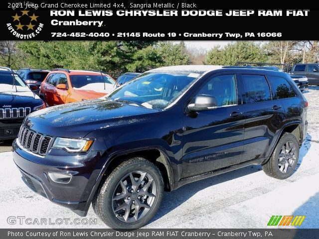 2021 Jeep Grand Cherokee Limited 4x4 in Sangria Metallic