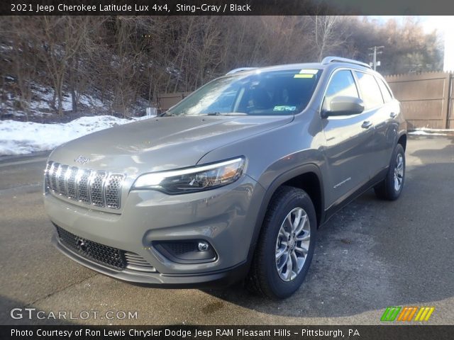 2021 Jeep Cherokee Latitude Lux 4x4 in Sting-Gray
