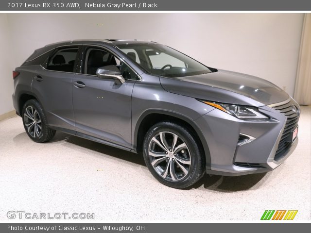 2017 Lexus RX 350 AWD in Nebula Gray Pearl