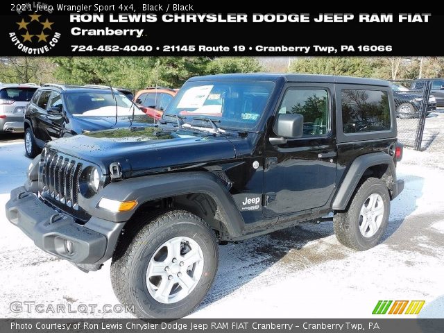 2021 Jeep Wrangler Sport 4x4 in Black