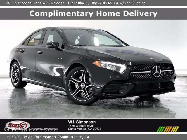 2021 Mercedes-Benz A 220 Sedan in Night Black