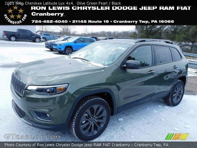 2021 Jeep Cherokee Latitude Lux 4x4 in Olive Green Pearl