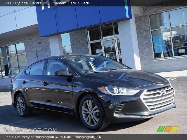 2018 Hyundai Elantra SEL in Phantom Black