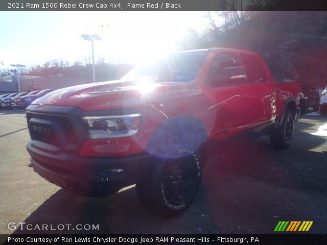 2021 Ram 1500 Rebel Crew Cab 4x4 in Flame Red