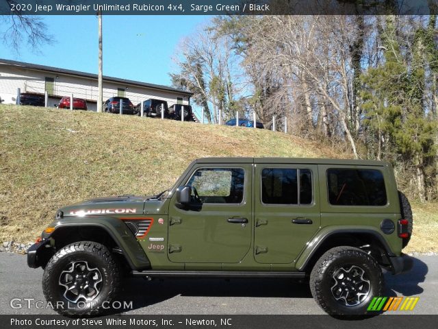 2020 Jeep Wrangler Unlimited Rubicon 4x4 in Sarge Green
