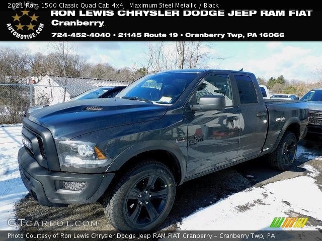 2021 Ram 1500 Classic Quad Cab 4x4 in Maximum Steel Metallic