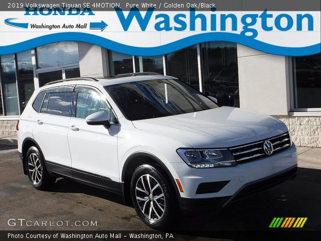2019 Volkswagen Tiguan SE 4MOTION in Pure White