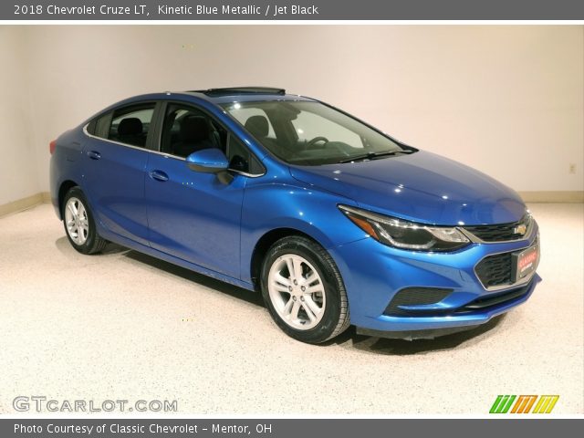 2018 Chevrolet Cruze LT in Kinetic Blue Metallic