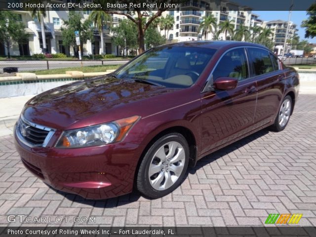 2008 Honda Accord EX-L Sedan in Basque Red Pearl