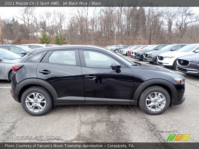 2021 Mazda CX-3 Sport AWD in Jet Black Mica