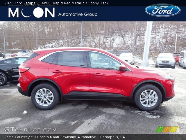 2020 Ford Escape SE 4WD in Rapid Red Metallic