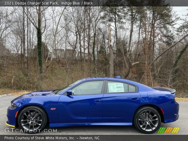 2021 Dodge Charger Scat Pack in Indigo Blue