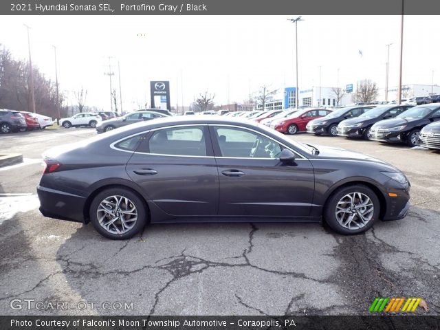 2021 Hyundai Sonata SEL in Portofino Gray