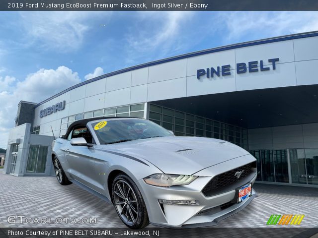 2019 Ford Mustang EcoBoost Premium Fastback in Ingot Silver