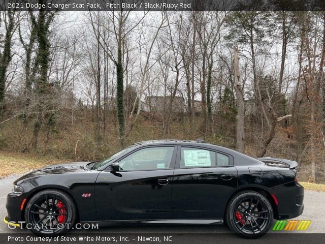 2021 Dodge Charger Scat Pack in Pitch Black