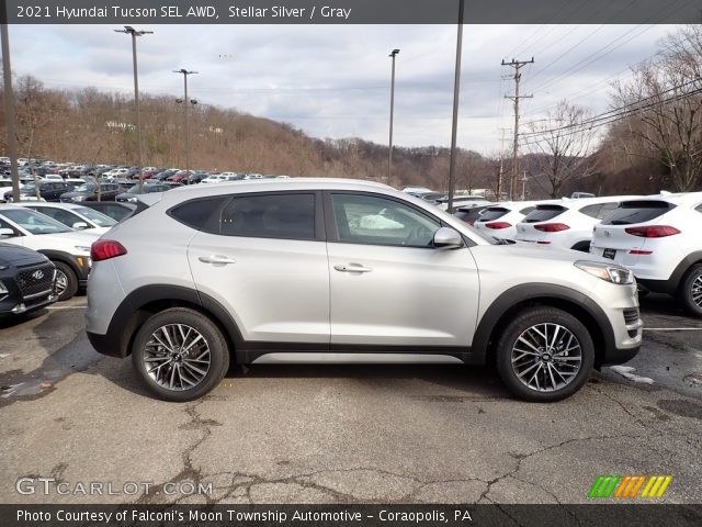 2021 Hyundai Tucson SEL AWD in Stellar Silver