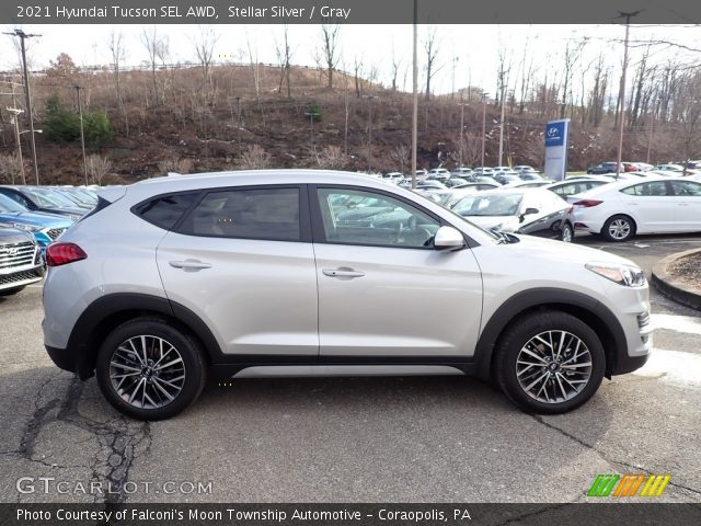 2021 Hyundai Tucson SEL AWD in Stellar Silver