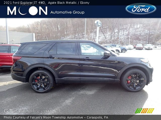 2021 Ford Explorer ST 4WD in Agate Black Metallic